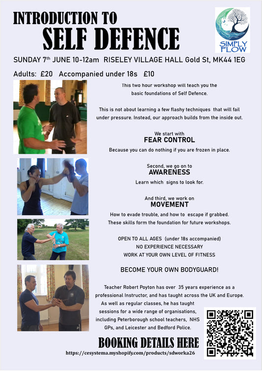 Introduction to Self Defence Workshop